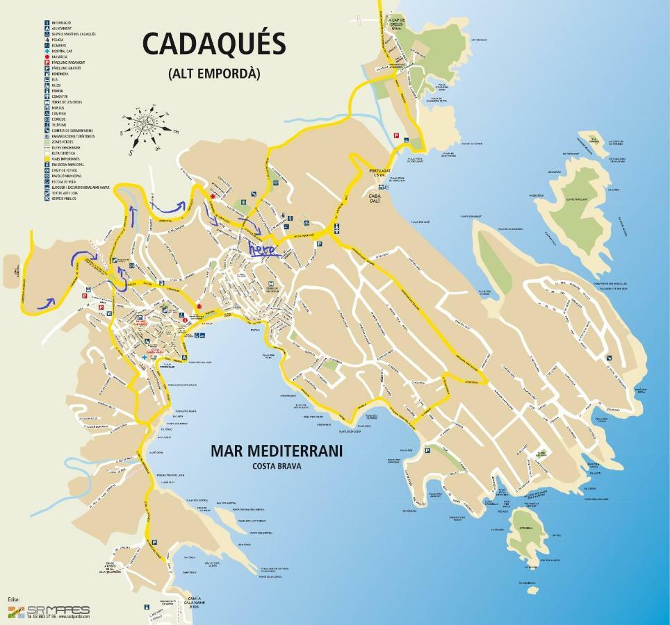 Beautiful Apartment Stylish Village House @ Center Cadaqués Exterior foto